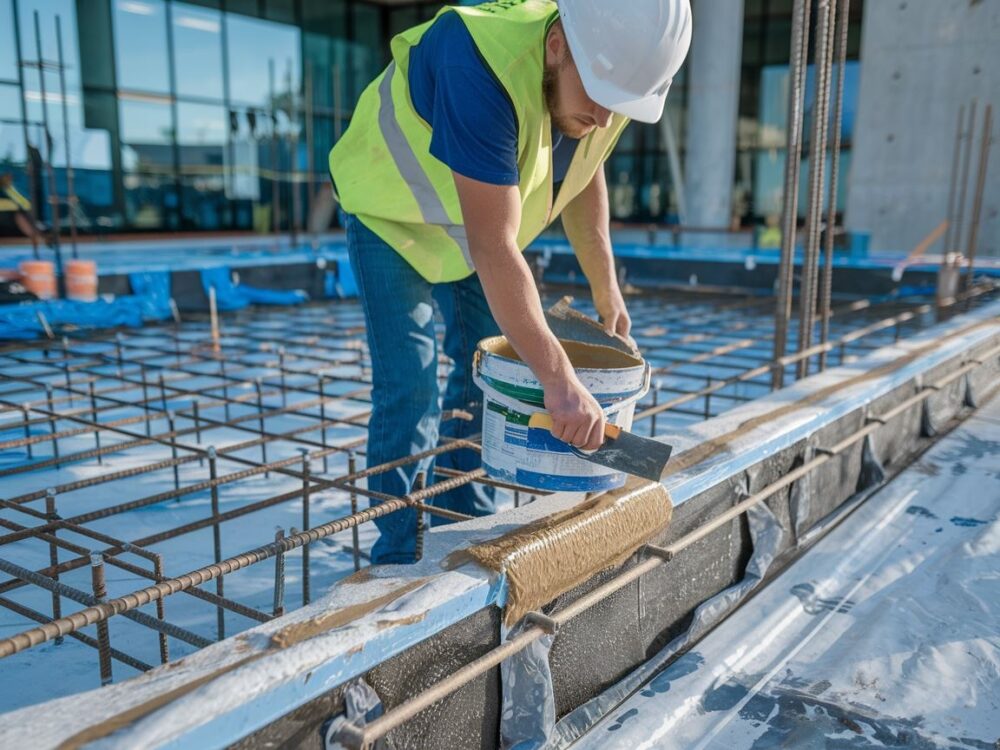 Proces hydroizolacji fundamentów domu