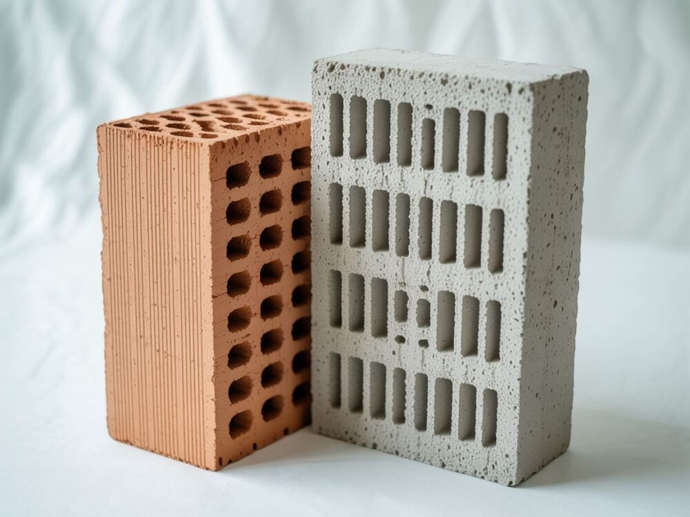 porównanie materiałów budowlanych